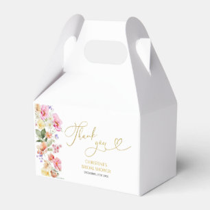 Frühling Farbige Florale Brautparty Geschenkbox Geschenkschachtel