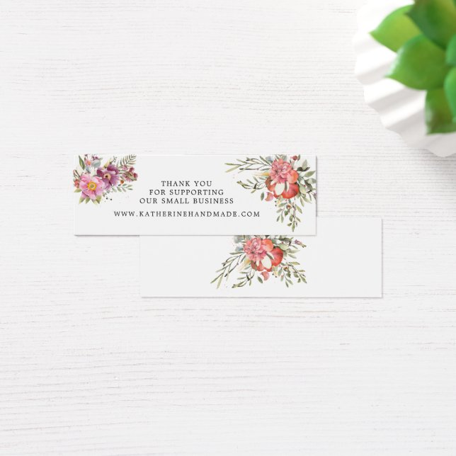 Frühling florierende kleine Unternehmen Danke Kart (Schreibtisch)