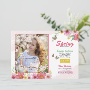 Frühling Fotografie Mini-Session-Vorlage