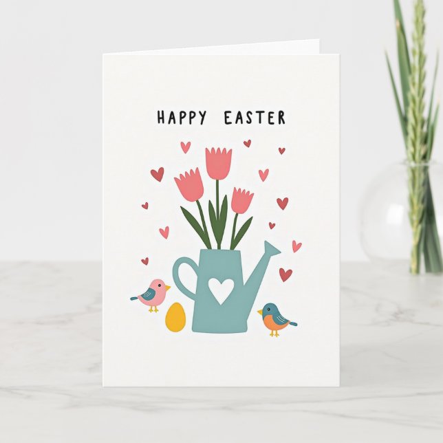 Frühling Freudige Karte (Vorderseite)