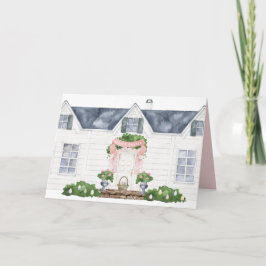 Frühling | Frohe Ostern | Haus Karte
