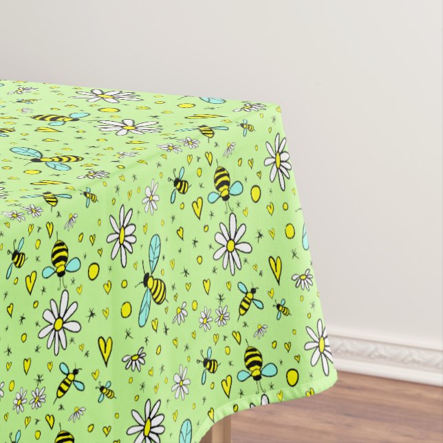 Frühling glücklich tischdecke (Beispiel)
