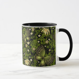 Frühling Grün-Goldmuster Tasse