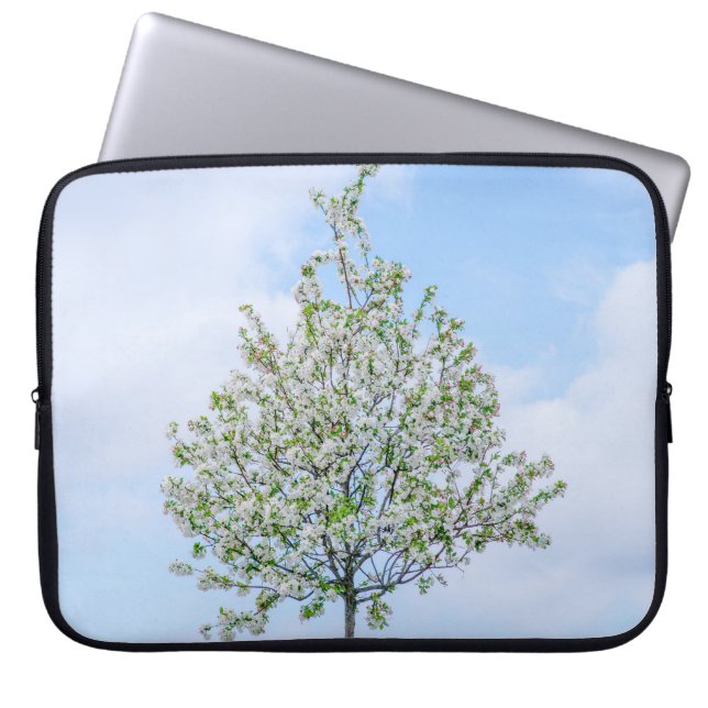 Frühling - Happy Oaster Laptopschutzhülle (Vorderseite)