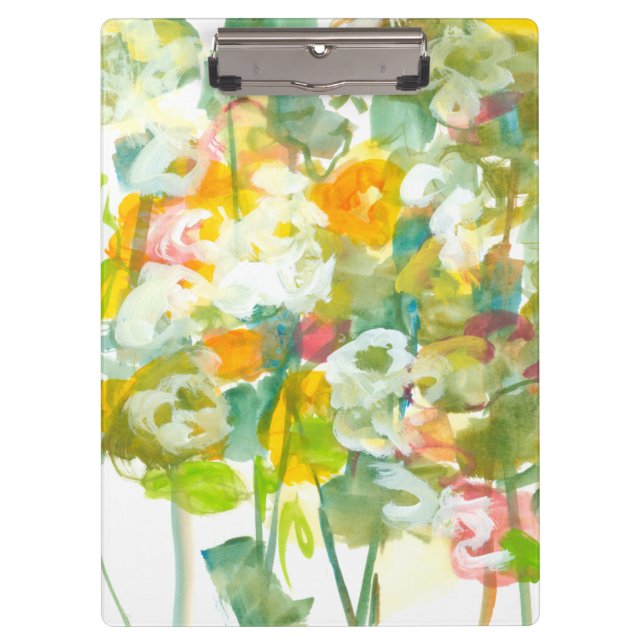 Frühling hat entsprungenes II Klemmbrett (Vorderseite)