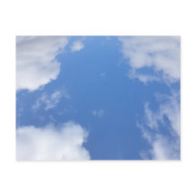 Frühling Himmel im Park Postcard