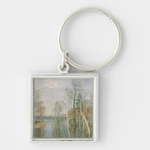 Frühling, Hochwasser, 1897 Schlüsselanhänger