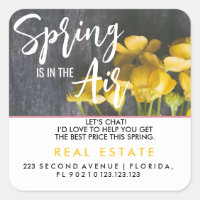 Frühling Immobilien-Marketing-Postkarte | Benutzer
