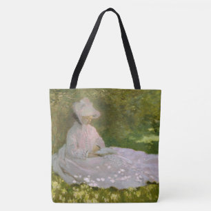 Frühling, impressionistisches Porträt, Claude Mone Tasche