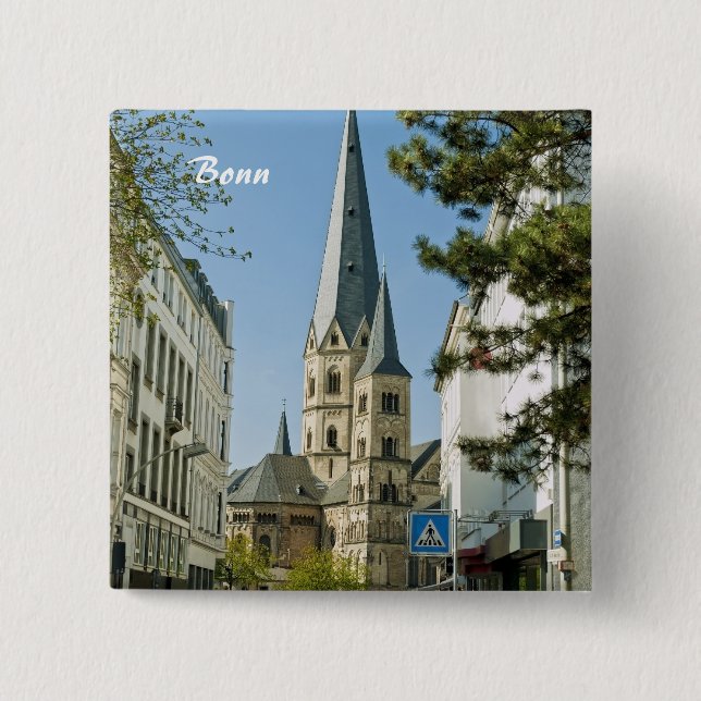 Frühling in Bonn Button (Vorderseite)