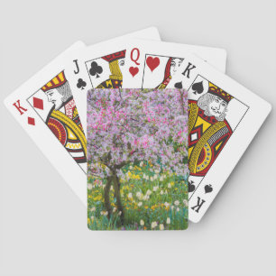 Frühling in Claude Monets Garten Spielkarten
