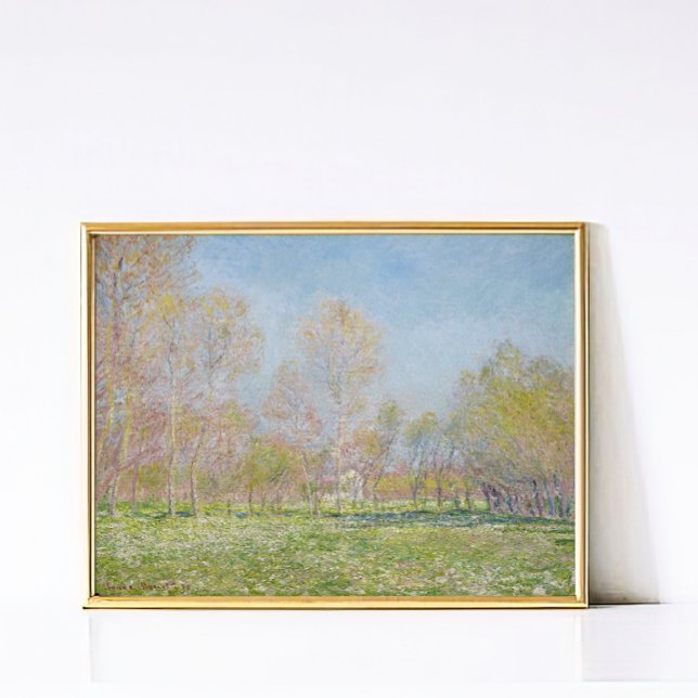 Frühling in Giverny – impressionistische Landschaf Poster (The Soul of the Rose by John William Waterhouse, 1903 – Pre-Raphaelite Romantic Art Print)