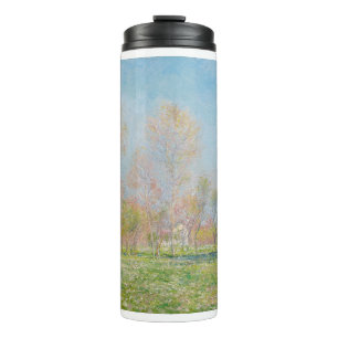 Frühling in Giverny von Claude Monet Thermosbecher