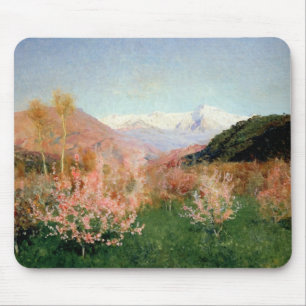 Frühling in Italien, 1890 Mousepad