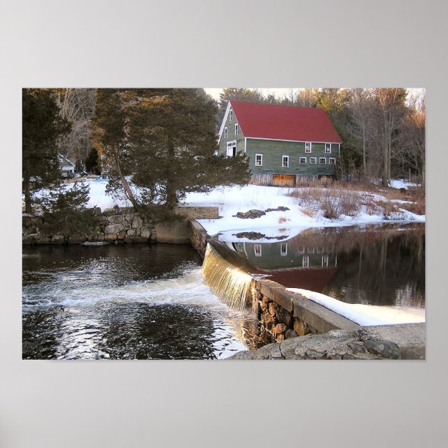 Frühling in New Hampshire Poster (Vorne)
