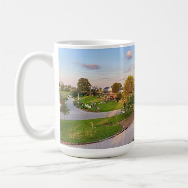 Frühling in Rocky Hill Kaffeetasse (Links)