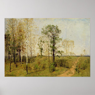Frühling in Weimar, 1876 Poster