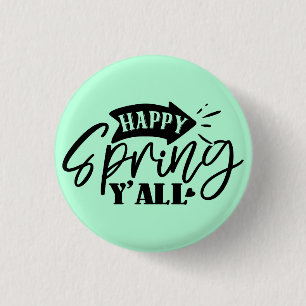 Frühling ist da Schriftzug Design-49765 Button
