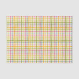 Frühling Kariert Pastell Seidenpapier