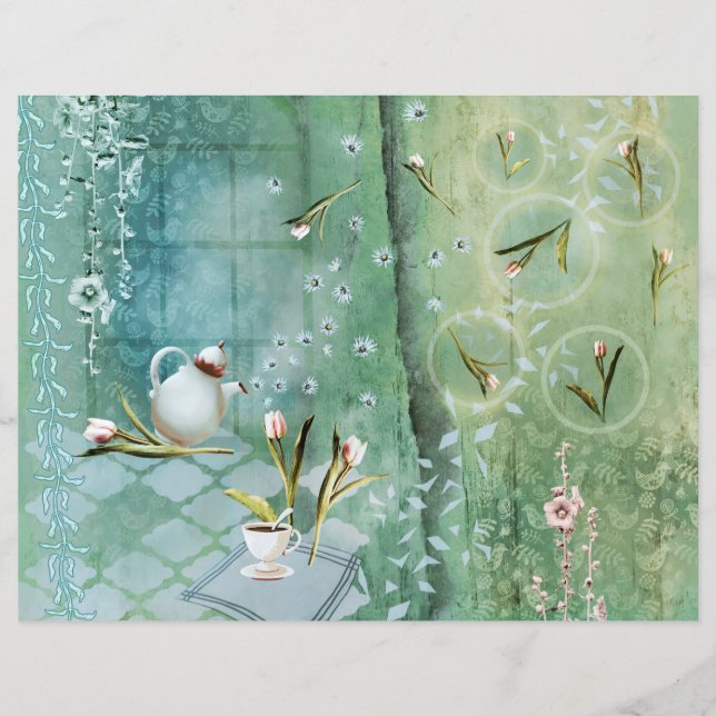 Frühling kommt mit Tulips 2 (Vorderseite)