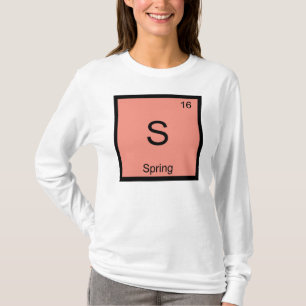 Frühling Name Chemie Element Periodensystem T-Shirt