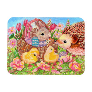 Frühling-Party Magnet