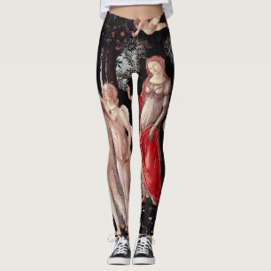 Frühling Primavera Sandro Botticelli Renaissance Leggings