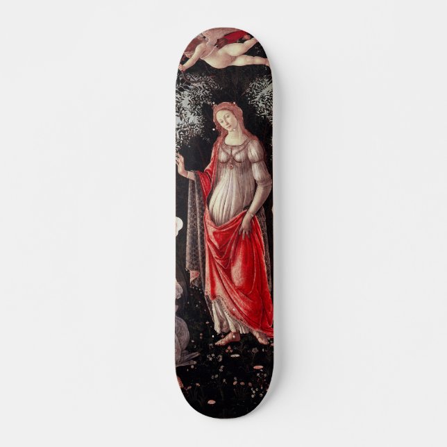 Frühling Primavera Sandro Botticelli Renaissance Skateboard (Vorne)