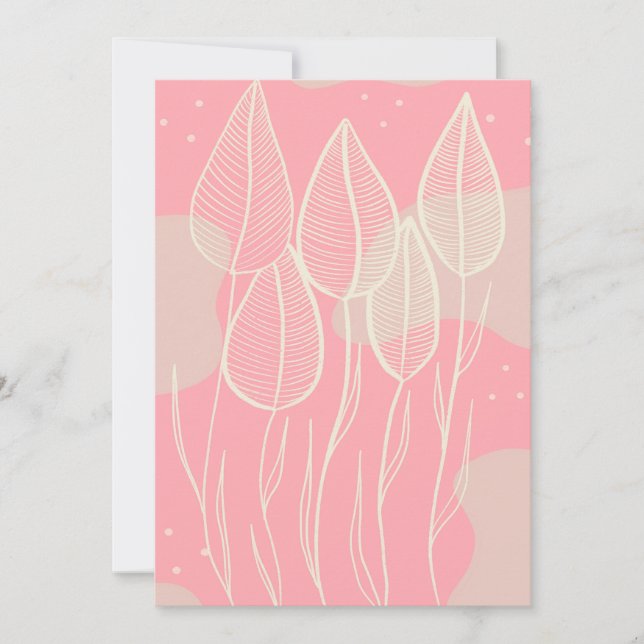 Frühling Save The Date (Vorderseite)