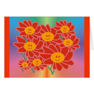 Frühling Smilies Tag! Karten-freier Raum