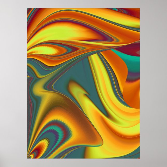 Frühling Sommer Herbst Blumen Magie Poster (Vorne)