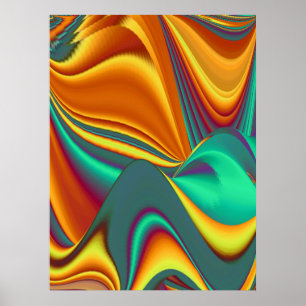 Frühling Sommer Herbst Blumen Magie Poster