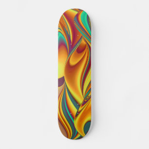Frühling Sommer Herbst Blumen Magie Skateboard