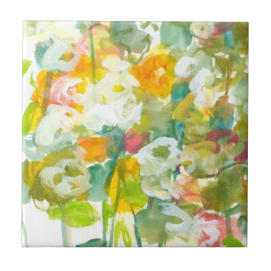 Frühling - Sprung II Fliese