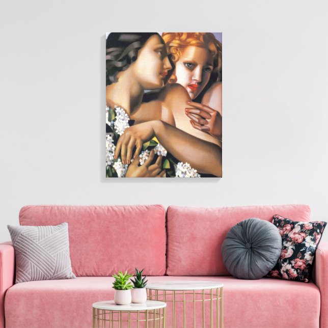 Frühling | Tamara De Lempicka | Leinwanddruck (Insitu (Wohnzimmer))