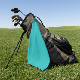 Frühling Türkis Blue Golfhandtuch