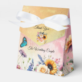 Frühling und Sommer blühen Florals Geschenkschachtel