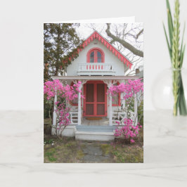 Frühling und Viktorianische Hütte - Martha's Viney Karte