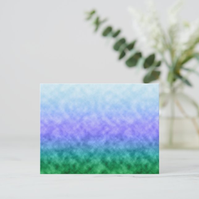 Frühling unter dem Himmel Postkarte (Stehend Vorderseite)