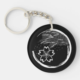 Frühling-Wappen Schlüsselanhänger