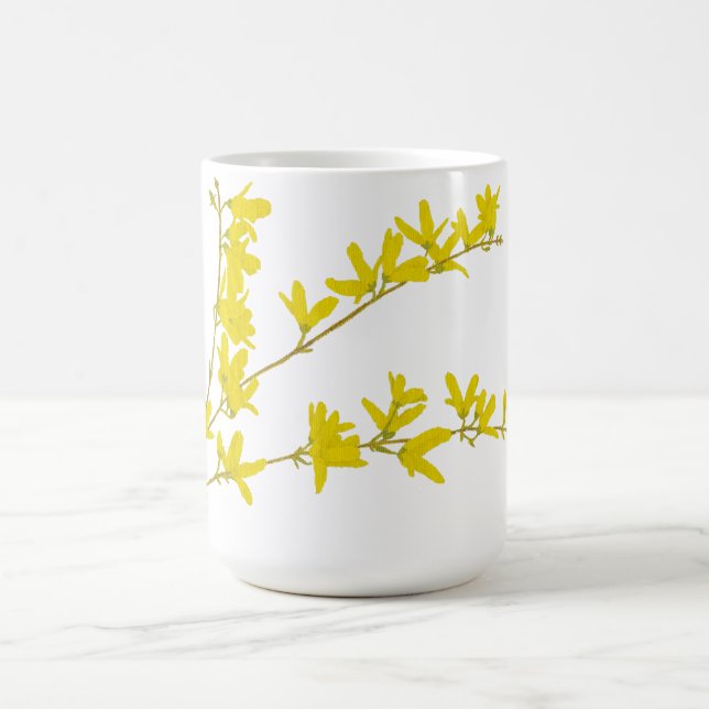 FrühlingForsythia Kaffeetasse (Mittel)
