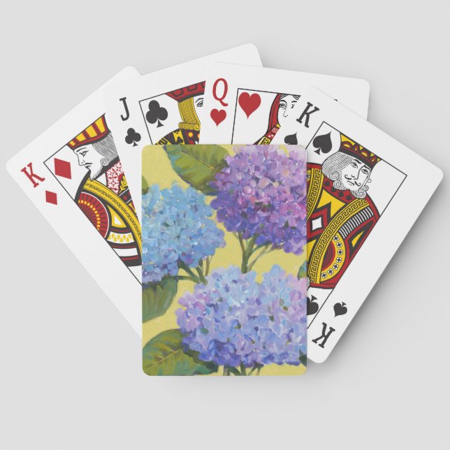 FrühlingHydrangeas I Spielkarten (Rückseite)