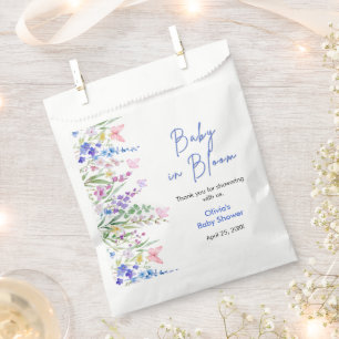 Frühlings-Baby-Blüten-Babyparty Geschenktütchen