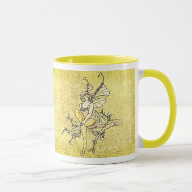 Frühlings-Baum-Feen-Tasse Tasse (Rechts)