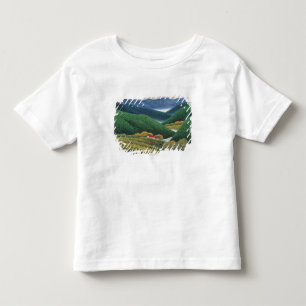 Frühlings-Berge Kleinkind T-shirt