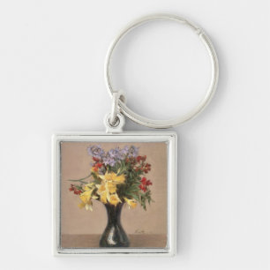 Frühlings-Blumen, 1869 (Öl auf Leinwand) Schlüsselanhänger