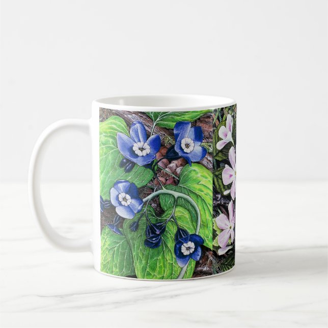 Frühlings-Blumen 2 Kaffeetasse (Links)