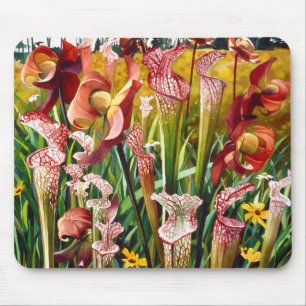 "Frühlings-Blumen" Blumenwatercolor-Kunst Mousepad