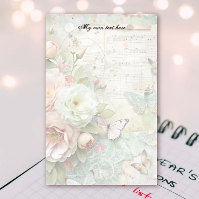 Frühlings-Blumen-Briefbögen Schreibwaren Briefpapier (Von Creator hochgeladen)