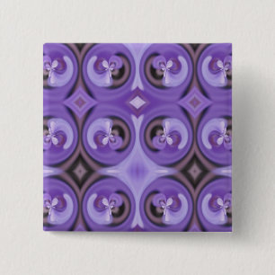 Frühlings-Blumen Button